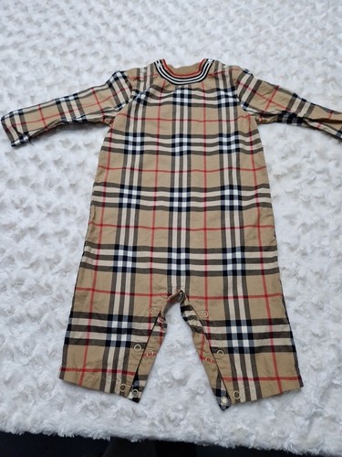 Burberry baby grow romper age - baby,
