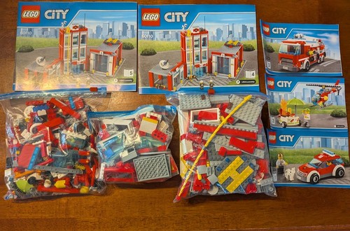Lego city fire station - city:,