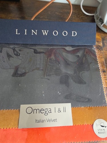 Linwood fabric omega velvet - fabric,