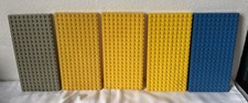 5 X Vintage 1960s LEGO Thick Base Plates 700e (10 x 20 studs) 700e
