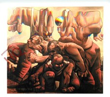 Picture Postcard: Peter Howson, the Fleet (Bad Scan)