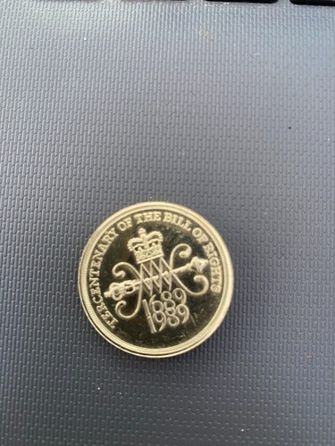 Rare coin 2 tercentenary - £2,
