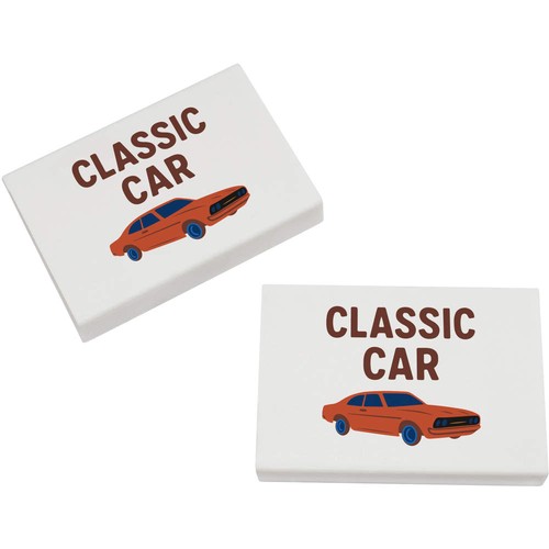 Classic car with slogan - 'classic,