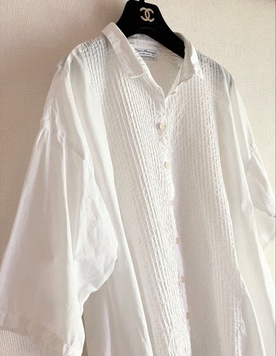 Yacco maricard pintuck shirt - yacco,