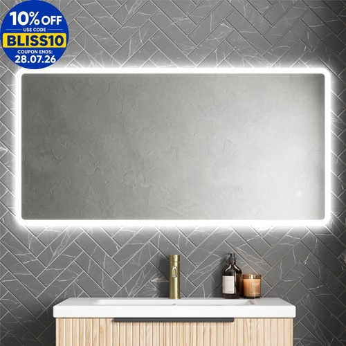 Rectangle led bathroom mirror - rectangle,