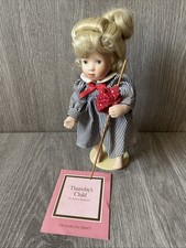 Franklin Mint-Heirloom Dolls-Days Of The Week-Mondays Child-FREE UK POSTAGE