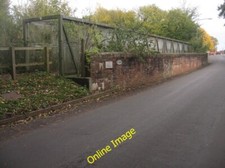 Photo 6x4 Caged footbridge