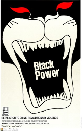 Political poster black - political, poster.black