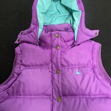 Jack Wills Girls Purple Gillet Size UK 10