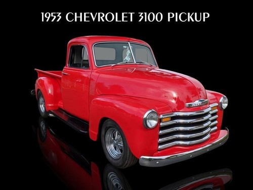 1953 chevrolet 3100 pickup - 1953,