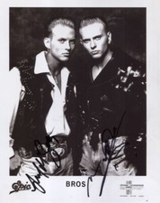 Bros Matt Luke Goss 8" x 10" Photo Hand Signed in 2018  + COA Guarantee