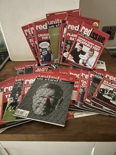Bundle 32 Red Issue Fanzines And United We Stand Magazines  Rare Vintage