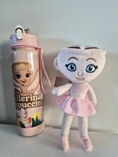 Ballerina Cappuccina Soft Plush Toy Stuffed Doll Italian Brainrot Water Bottle
