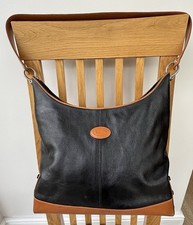Tod’s Black/brown Leather Tote Bag