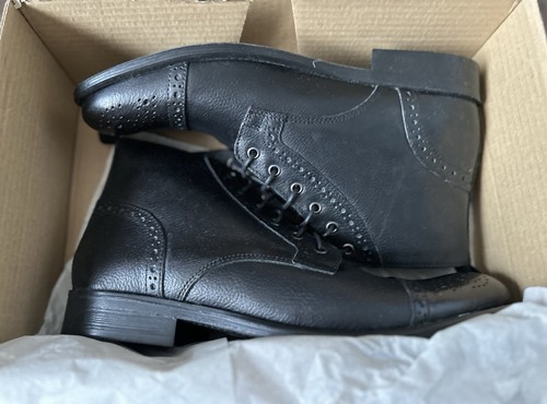 Next men black leather - next, men’s