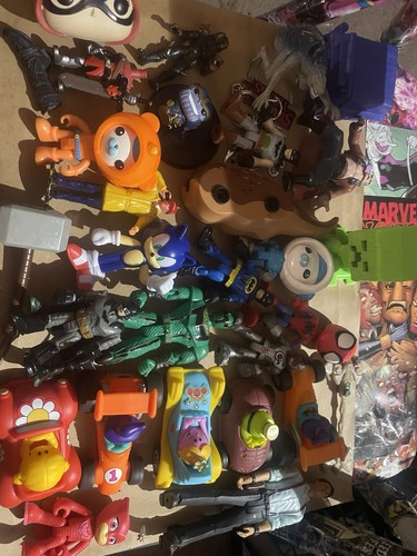 Action figures bundle job lot - action,
