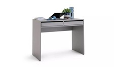 Grey 2 Drawer Office Desk Home