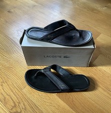 Men’s Lacoste Black Leather