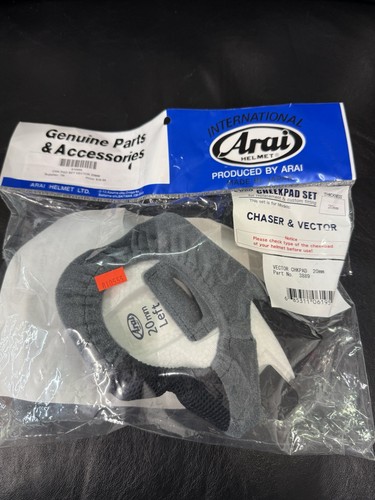 Arai 20mm cheek - set, for