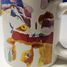 Colourful Cows in Fields Mug -
