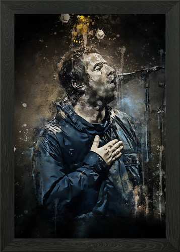 Liam gallagher dark framed - liam,