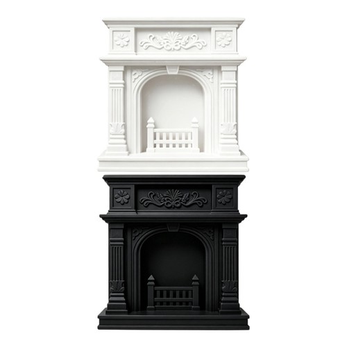 Victorian mantel decorative - victorian,