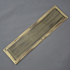 Victorian Reeded Finger Plate