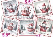 6 XL Card Toppers 5.5"