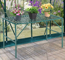 Green Metal 1 Tier Greenhouse