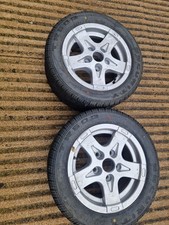 2 off 195/50 r13c wheel & tyre