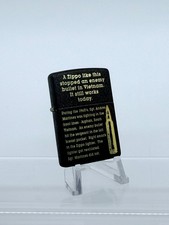 Genuine BLACK CRACKLE ZIPPO