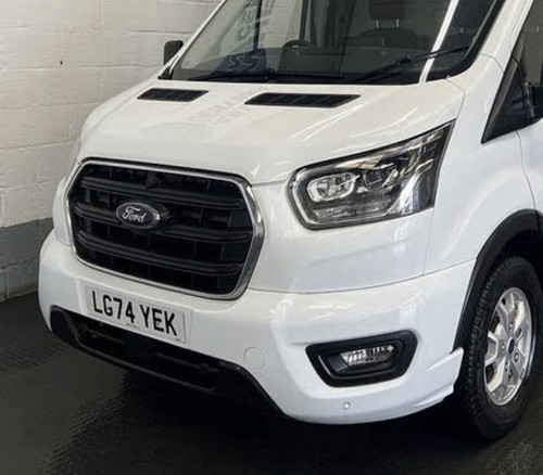 Transit mk8 facelift front end - front,