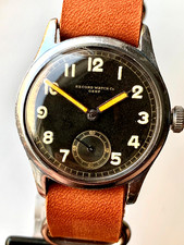 Rare German Military Watch Record D H 940s WWII