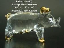 Collectors Item GLASS PIG