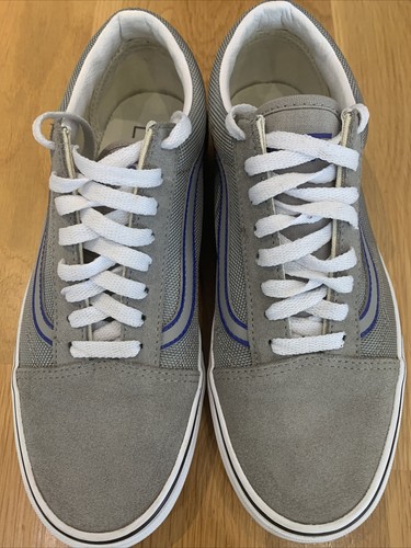 Grey vans size - uk, textile