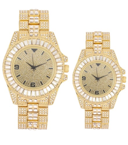 Blinged out his and - his,