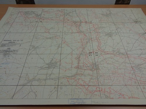 Ww1 trench map german - trench,
