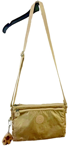 Kipling gold crossbody bag - gold,