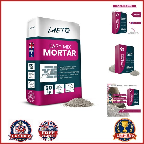 20kg ready mix mortar - mortar, for