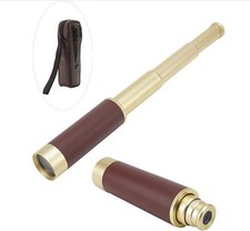 Pocket Telescope Brass 25x