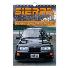 2026 Calendar - Ford Sierra Cosworth - Cars / Motoring / Nostalgic / Christmas