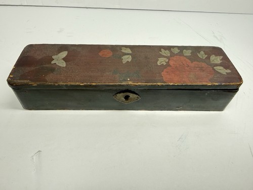 Antique black lacquer - antique, wood