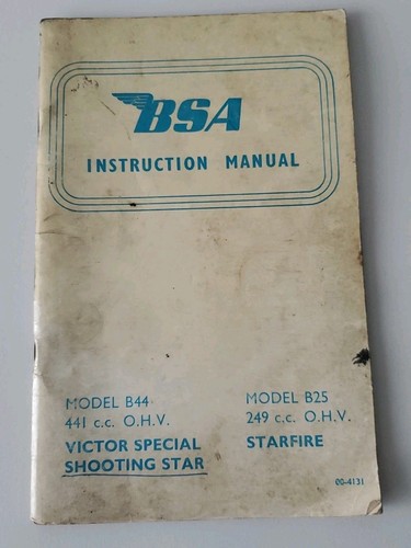 Bsa 441 victor special - victor, b25
