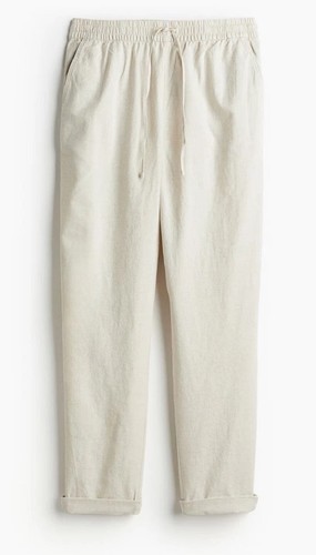 Cotton linen blend - h&m,