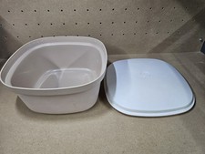 Vintage Tupperware Storage Container Rice Salad Biscuits Etc