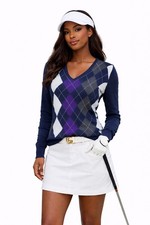 Slazenger Argyle V Neck Jumper