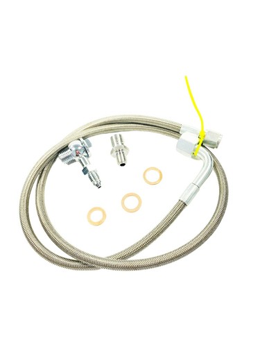 Turbo oil feed line banjo - oil,