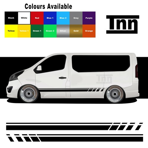 Side stripe stickers - stripe, decals