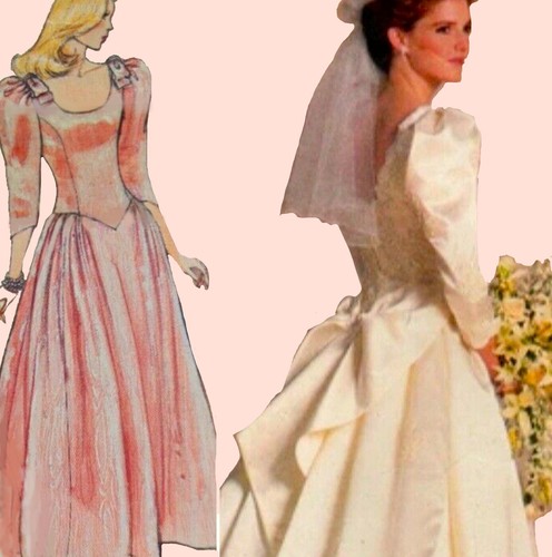 1980s princess puff sleeve - puff,
