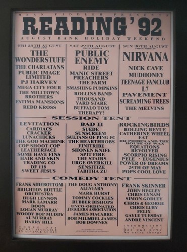 Reading festival 1992 line - reading,